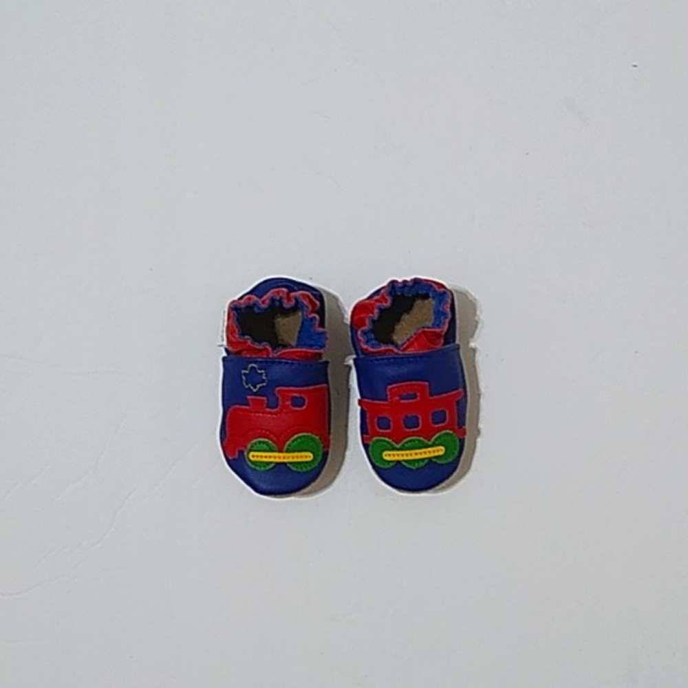 Robeez Train Baby Shoes